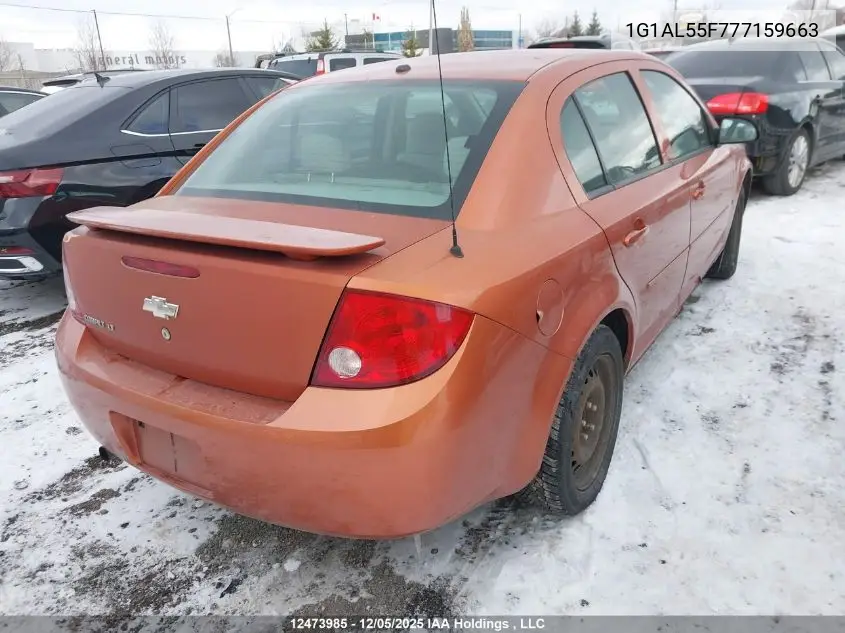 1G1AL55F777159663 2007 Chevrolet Cobalt Lt