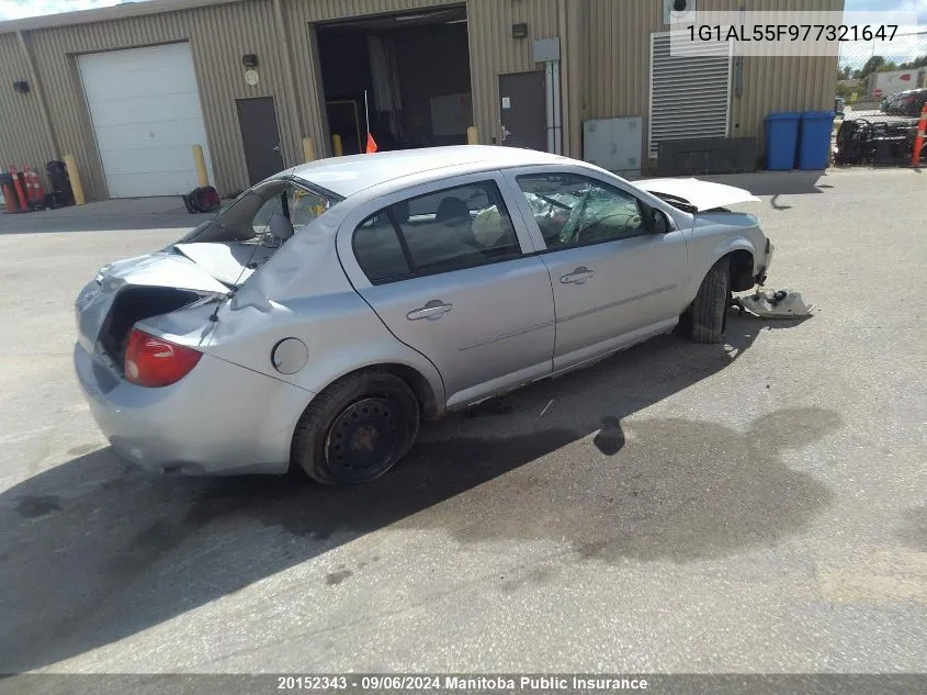 1G1AL55F977321647 2007 Chevrolet Cobalt Lt