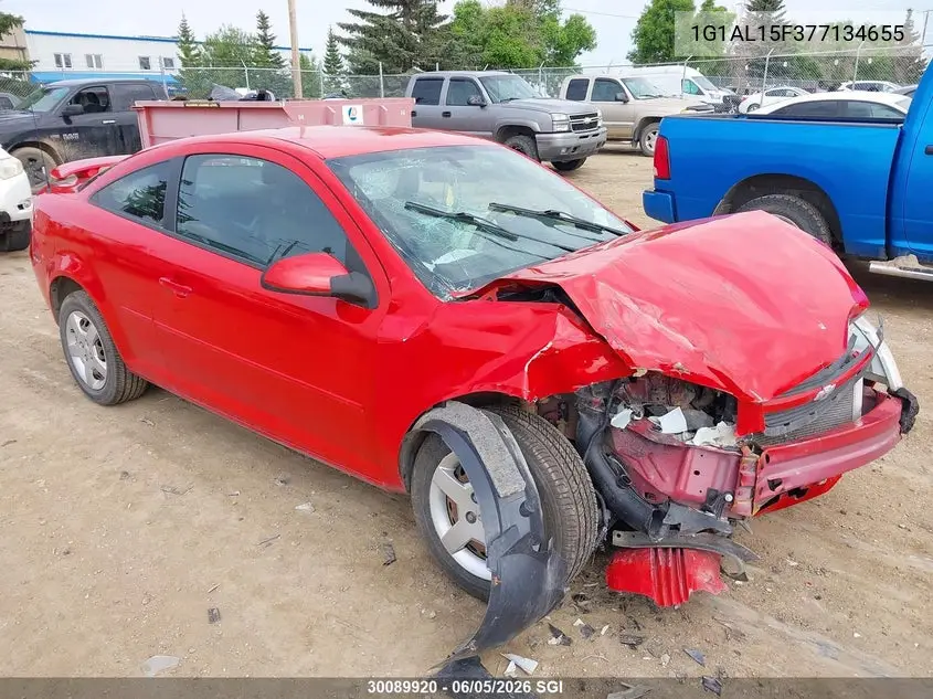 2007 Chevrolet Cobalt Lt VIN: 1G1AL15F377134655 Lot: 30089920