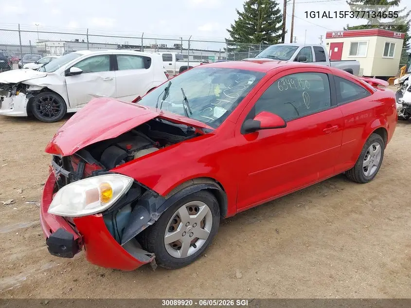 2007 Chevrolet Cobalt Lt VIN: 1G1AL15F377134655 Lot: 30089920