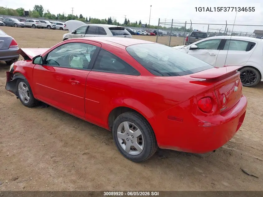 2007 Chevrolet Cobalt Lt VIN: 1G1AL15F377134655 Lot: 30089920