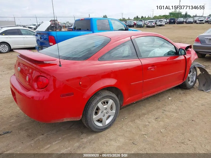 2007 Chevrolet Cobalt Lt VIN: 1G1AL15F377134655 Lot: 30089920