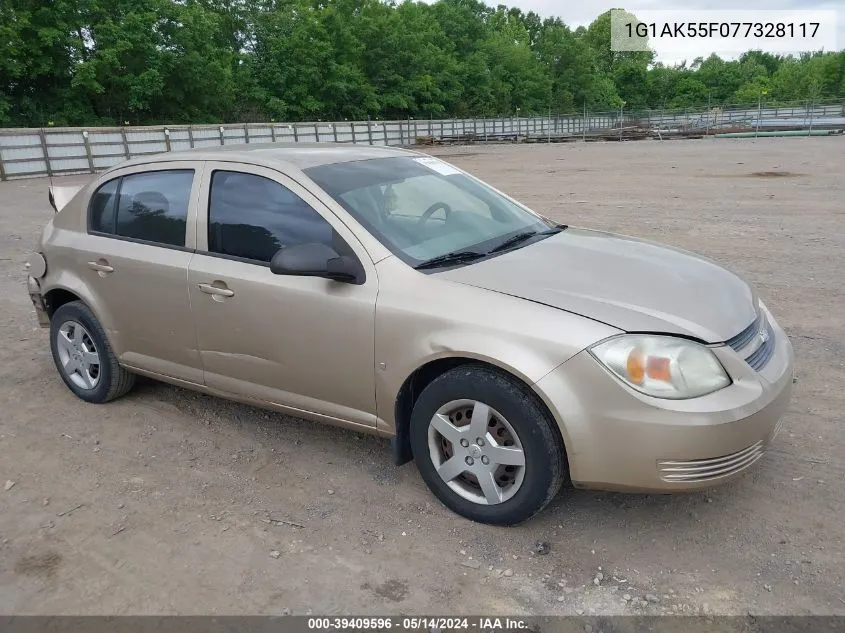 2007 Chevrolet Cobalt Ls VIN: 1G1AK55F077328117 Lot: 39409596