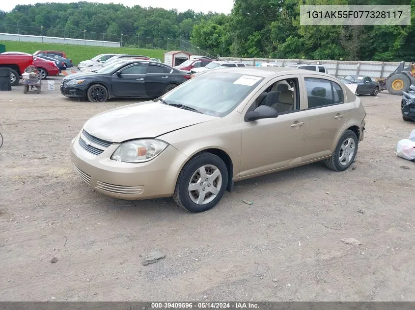 1G1AK55F077328117 2007 Chevrolet Cobalt Ls