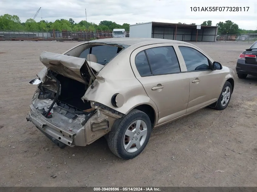 2007 Chevrolet Cobalt Ls VIN: 1G1AK55F077328117 Lot: 39409596