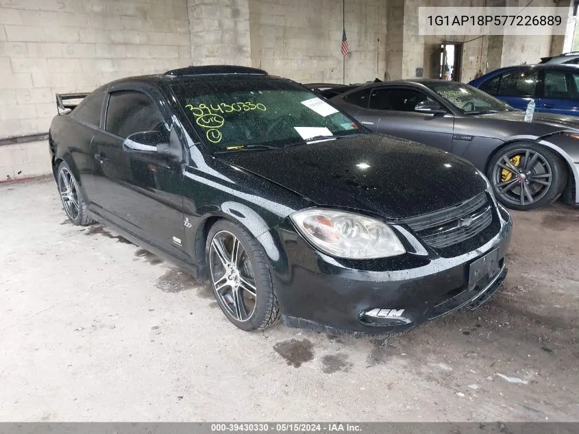 1G1AP18P577226889 2007 Chevrolet Cobalt Ss Supercharged