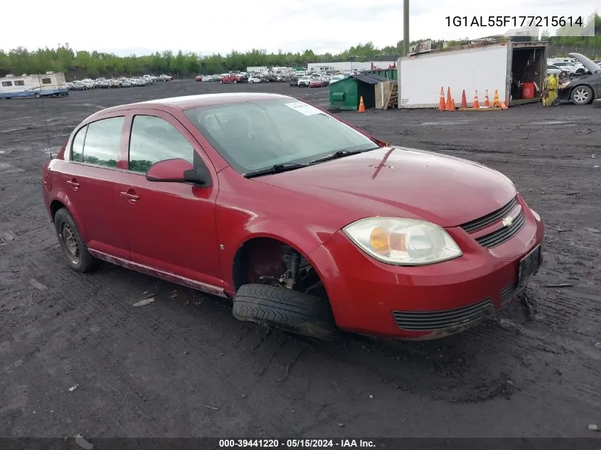 2007 Chevrolet Cobalt Lt VIN: 1G1AL55F177215614 Lot: 39441220