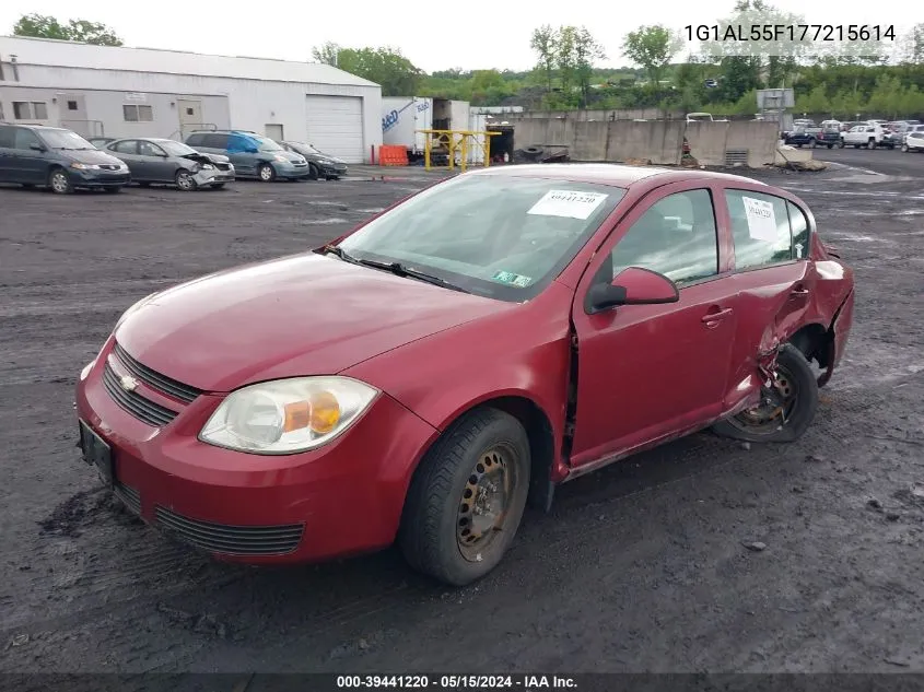 2007 Chevrolet Cobalt Lt VIN: 1G1AL55F177215614 Lot: 39441220