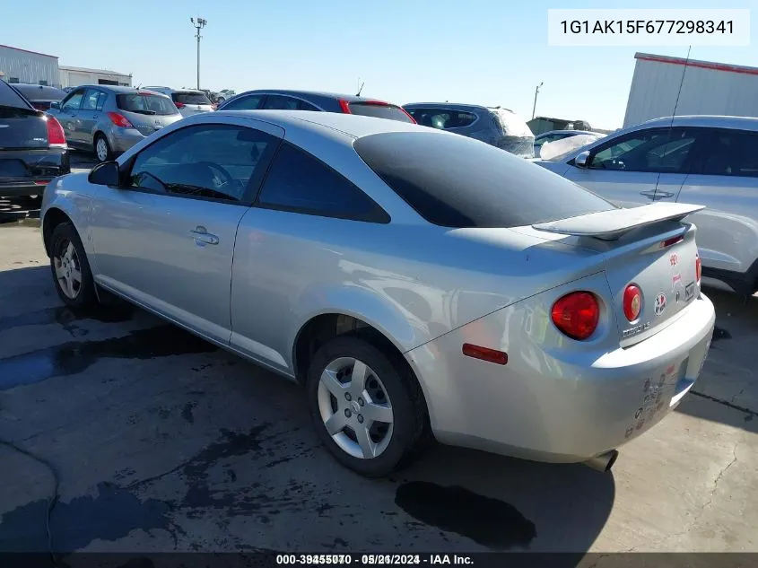 2007 Chevrolet Cobalt Ls VIN: 1G1AK15F677298341 Lot: 39455070