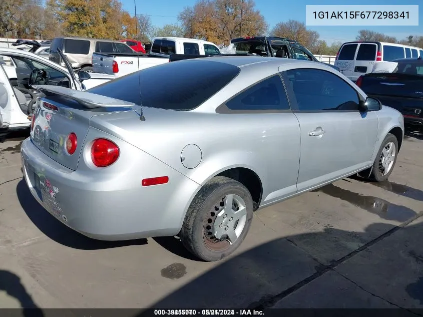 2007 Chevrolet Cobalt Ls VIN: 1G1AK15F677298341 Lot: 39455070