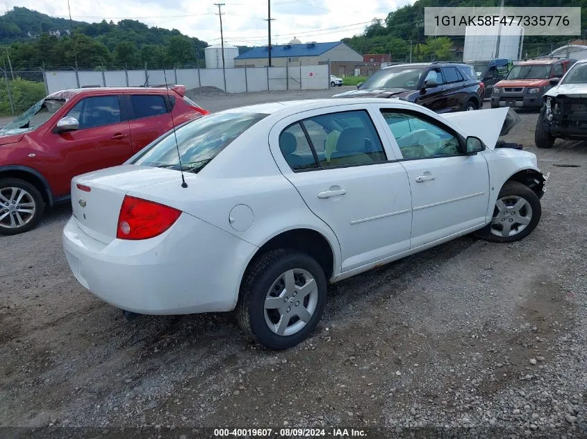 1G1AK58F477335776 2007 Chevrolet Cobalt Ls