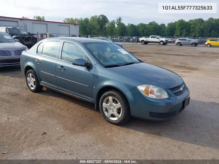 2007 Chevrolet Cobalt Lt VIN: 1G1AL55F777325633 Lot: 40027337