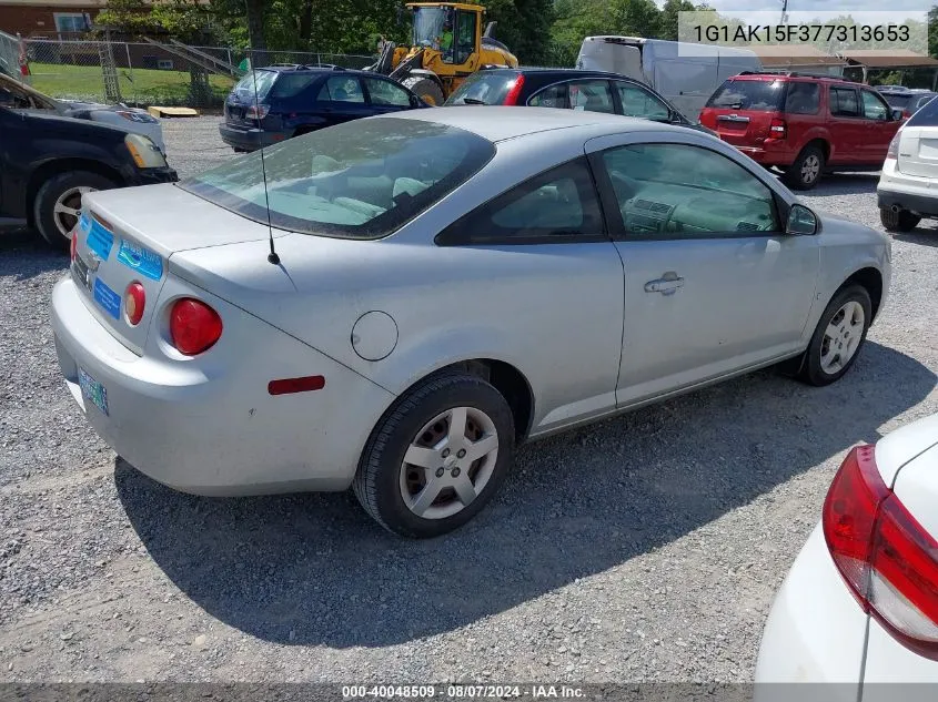 1G1AK15F377313653 2007 Chevrolet Cobalt Ls