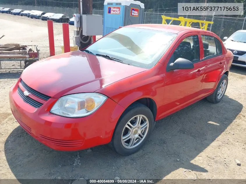 1G1AK55F377175653 2007 Chevrolet Cobalt Ls