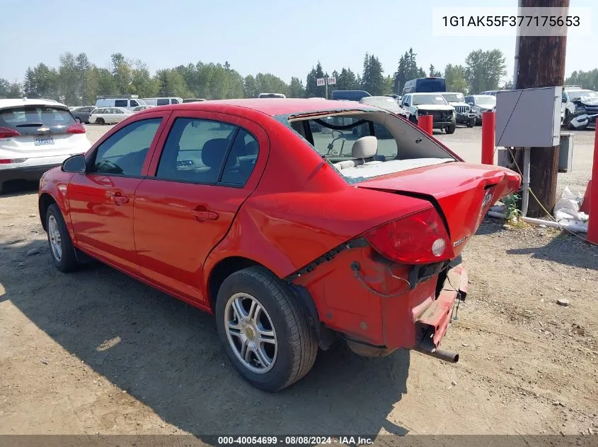 2007 Chevrolet Cobalt Ls VIN: 1G1AK55F377175653 Lot: 40054699