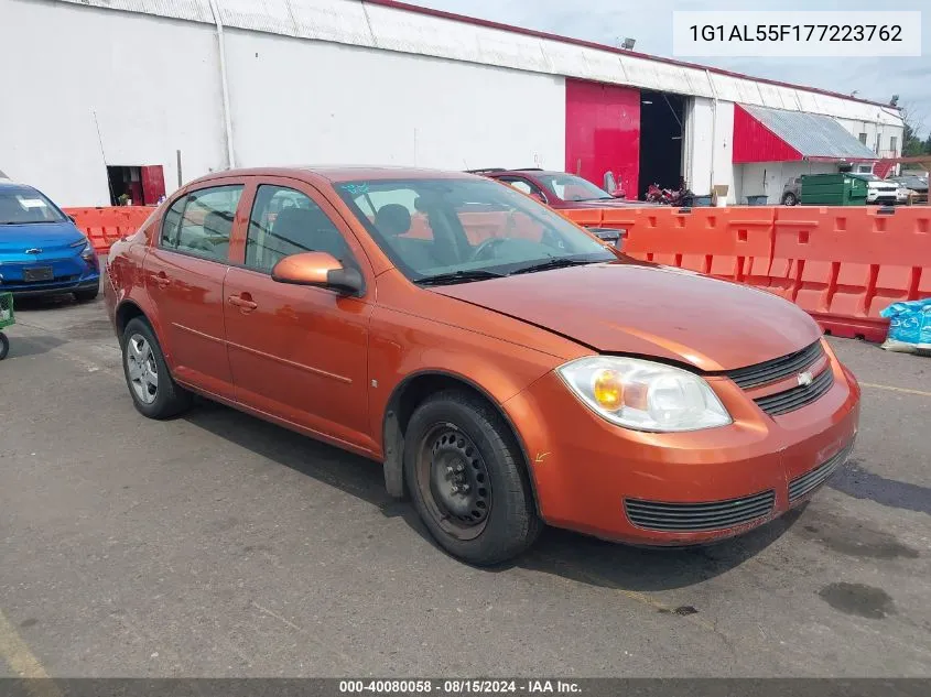 2007 Chevrolet Cobalt Lt VIN: 1G1AL55F177223762 Lot: 40080058