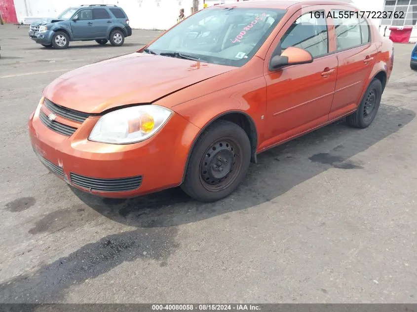 2007 Chevrolet Cobalt Lt VIN: 1G1AL55F177223762 Lot: 40080058