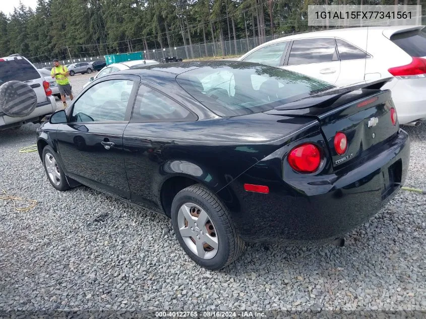 2007 Chevrolet Cobalt Lt VIN: 1G1AL15FX77341561 Lot: 40122765