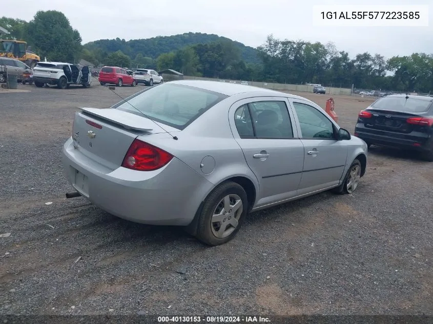 2007 Chevrolet Cobalt Lt VIN: 1G1AL55F577223585 Lot: 40130153