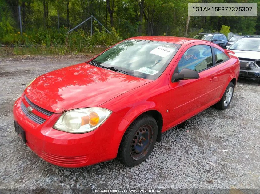 2007 Chevrolet Cobalt Ls VIN: 1G1AK15F877375307 Lot: 40149066