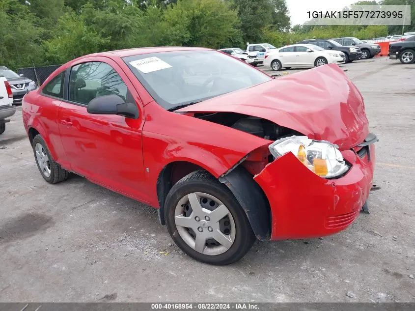 2007 Chevrolet Cobalt Ls VIN: 1G1AK15F577273995 Lot: 40168954