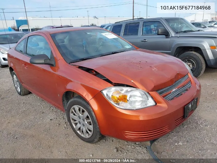 2007 Chevrolet Cobalt Ls VIN: 1G1AK15F677184968 Lot: 40213766