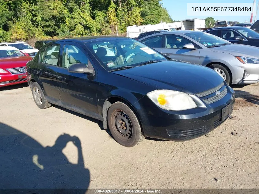 1G1AK55F677348484 2007 Chevrolet Cobalt Ls