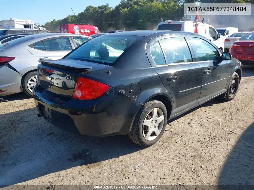 2007 Chevrolet Cobalt Ls VIN: 1G1AK55F677348484 Lot: 40263817