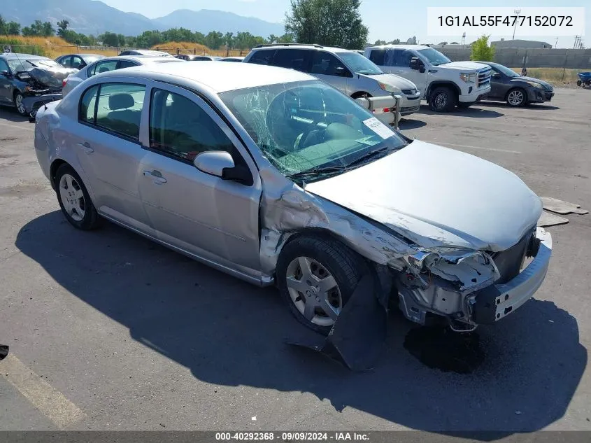 2007 Chevrolet Cobalt Lt VIN: 1G1AL55F477152072 Lot: 40292368