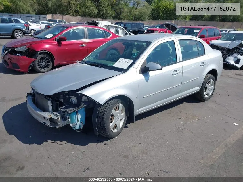 1G1AL55F477152072 2007 Chevrolet Cobalt Lt