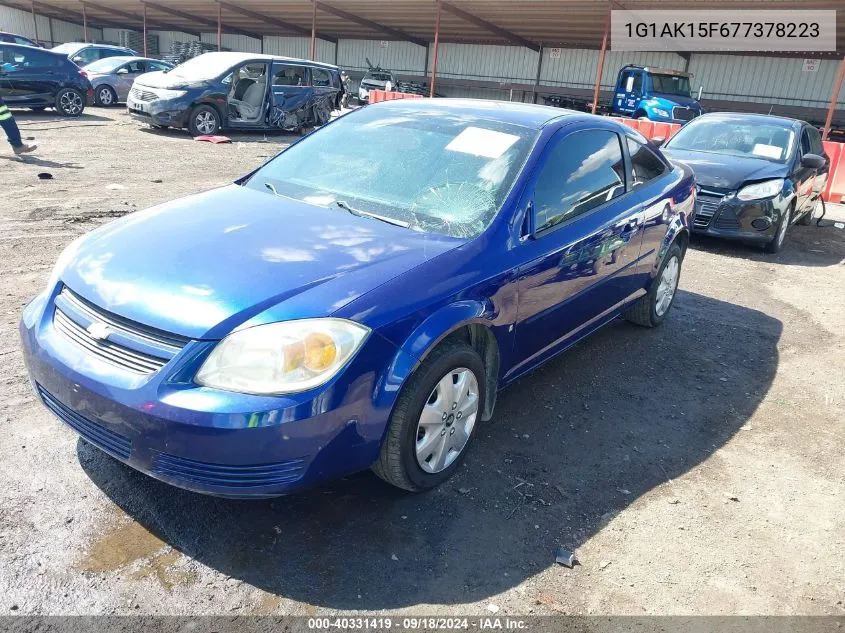 1G1AK15F677378223 2007 Chevrolet Cobalt Ls