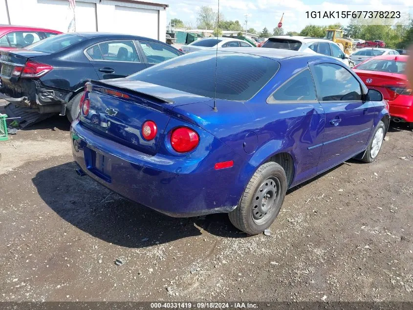 2007 Chevrolet Cobalt Ls VIN: 1G1AK15F677378223 Lot: 40331419