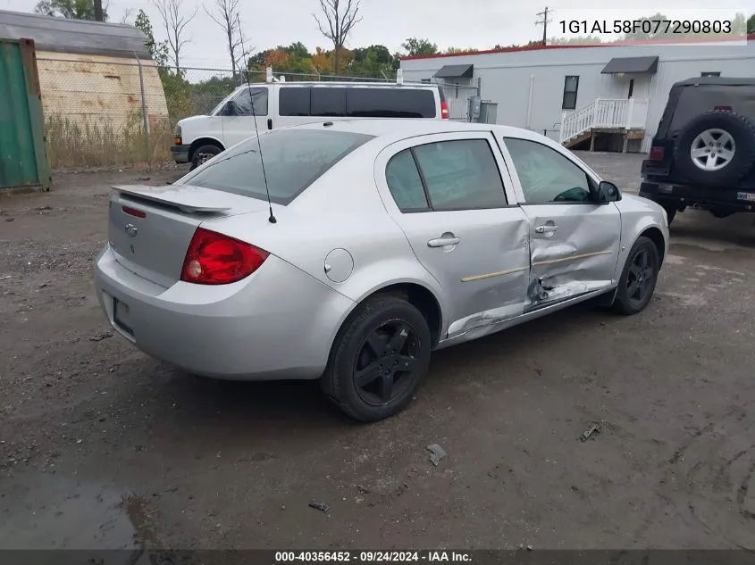 1G1AL58F077290803 2007 Chevrolet Cobalt Lt