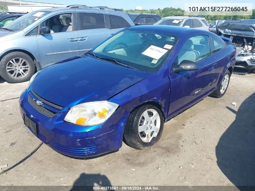 1G1AK15F277265045 2007 Chevrolet Cobalt Ls