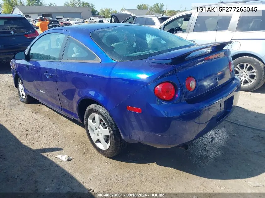 1G1AK15F277265045 2007 Chevrolet Cobalt Ls