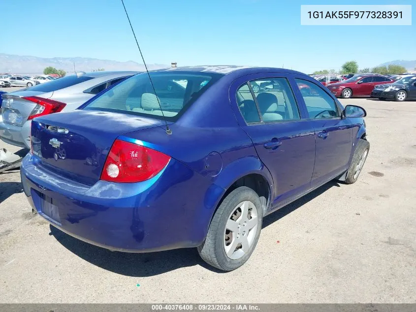 2007 Chevrolet Cobalt Ls VIN: 1G1AK55F977328391 Lot: 40376408