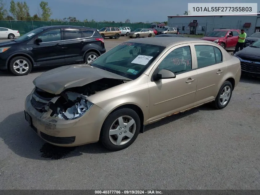 1G1AL55F277355803 2007 Chevrolet Cobalt Lt