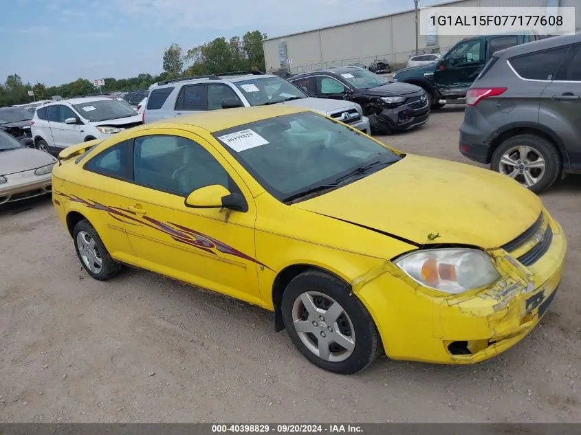 1G1AL15F077177608 2007 Chevrolet Cobalt Lt