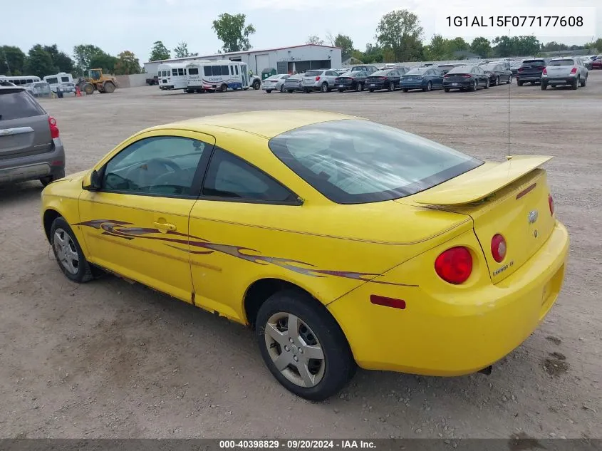 1G1AL15F077177608 2007 Chevrolet Cobalt Lt