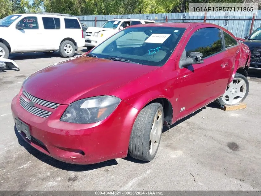 1G1AP15P577171865 2007 Chevrolet Cobalt Ss Supercharged