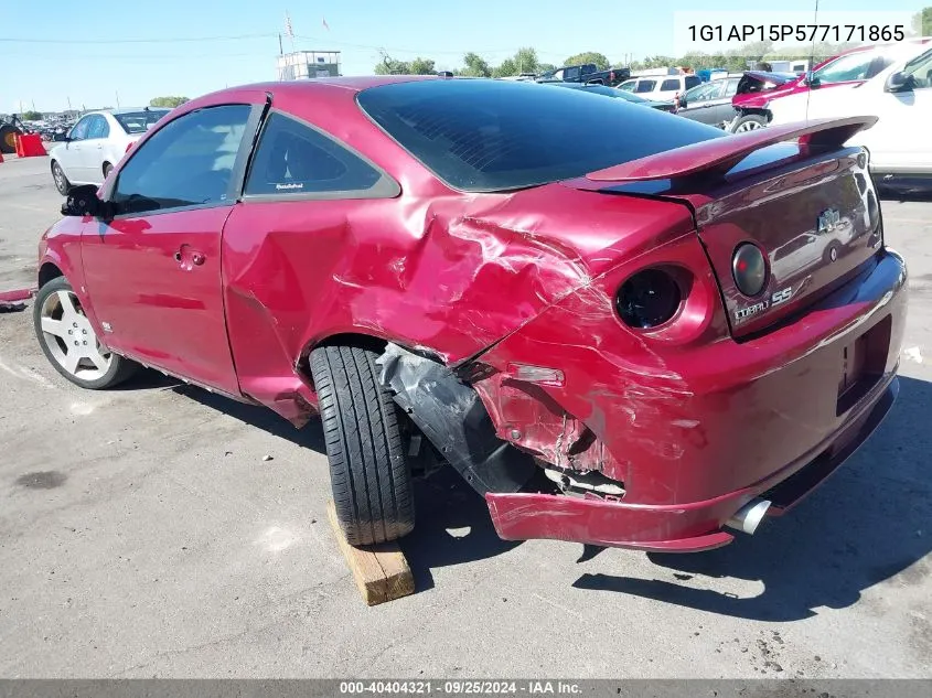 1G1AP15P577171865 2007 Chevrolet Cobalt Ss Supercharged