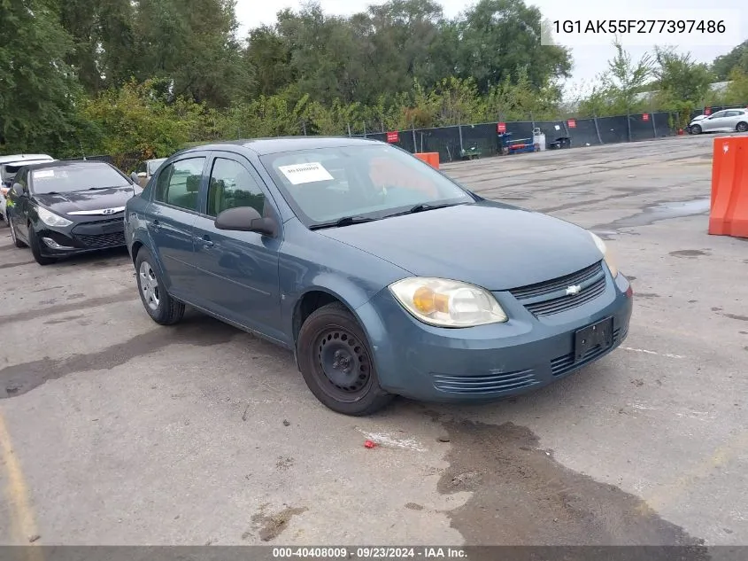 2007 Chevrolet Cobalt Ls VIN: 1G1AK55F277397486 Lot: 40408009