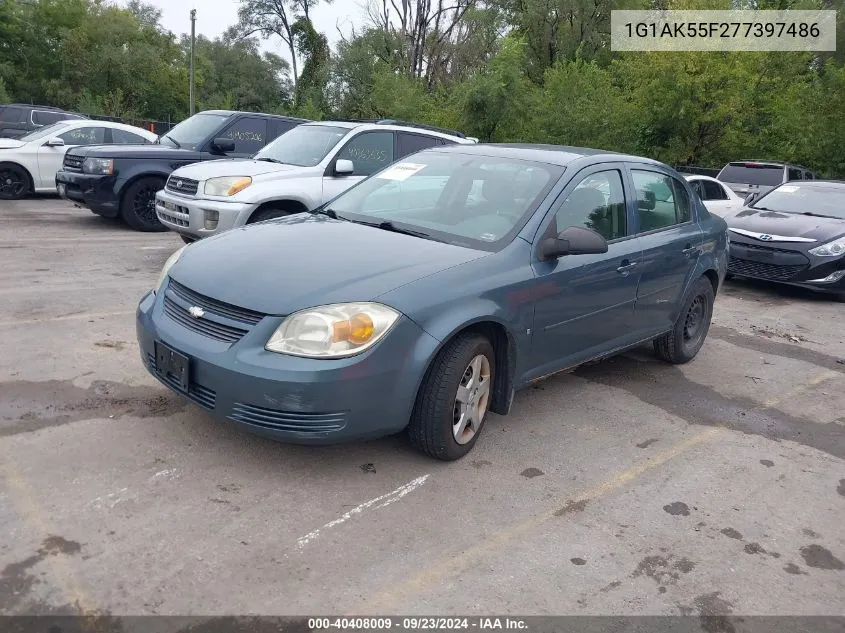 1G1AK55F277397486 2007 Chevrolet Cobalt Ls