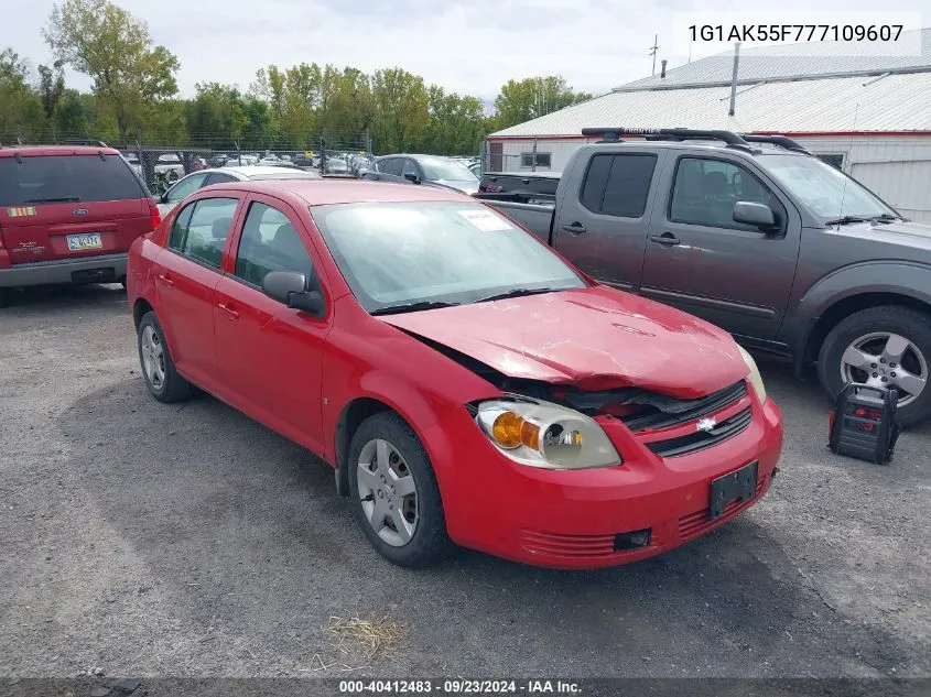 1G1AK55F777109607 2007 Chevrolet Cobalt Ls