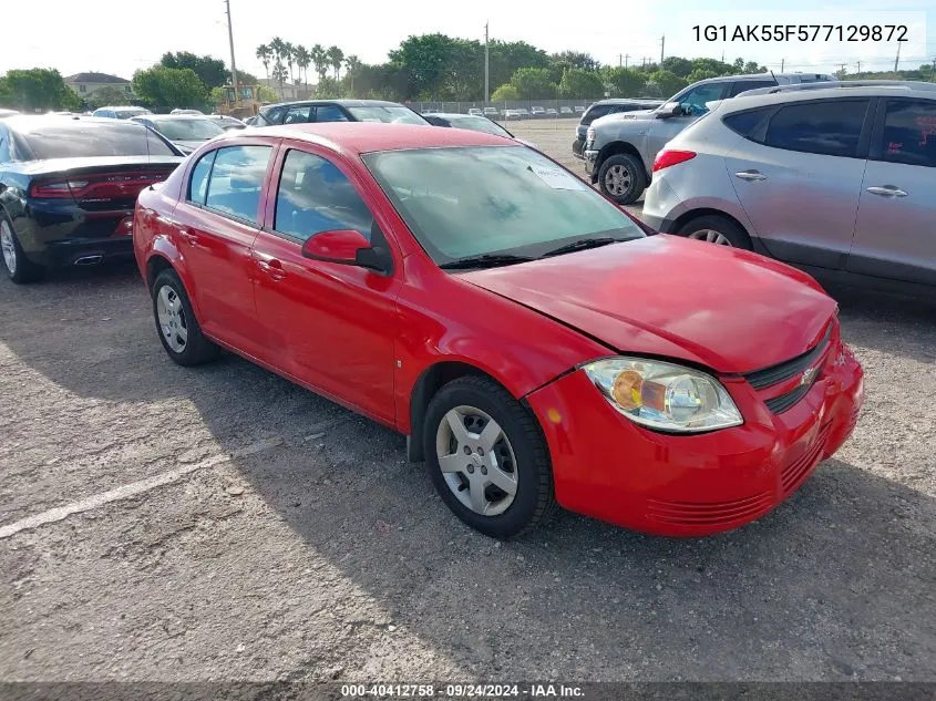 1G1AK55F577129872 2007 Chevrolet Cobalt Ls