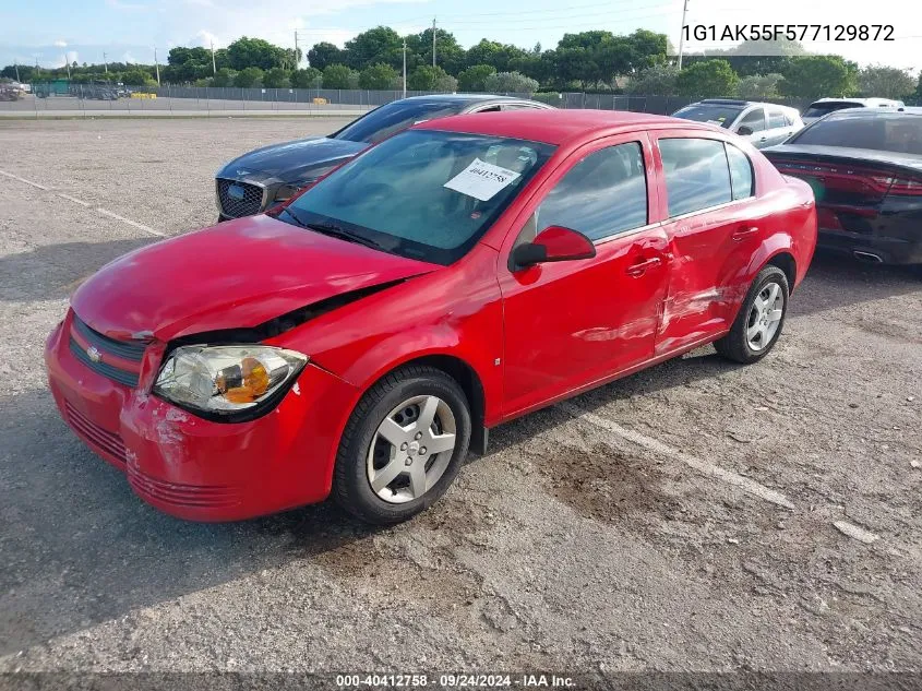 2007 Chevrolet Cobalt Ls VIN: 1G1AK55F577129872 Lot: 40412758