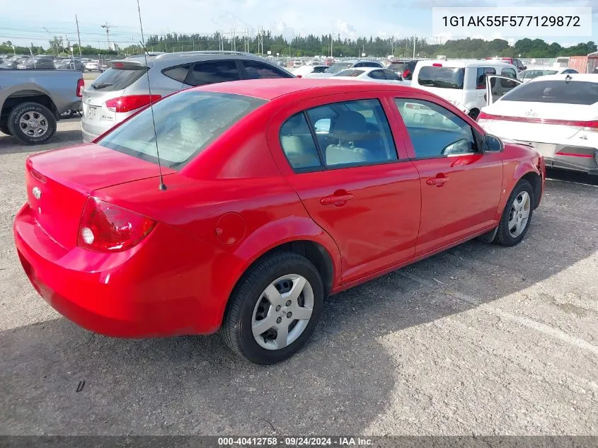 2007 Chevrolet Cobalt Ls VIN: 1G1AK55F577129872 Lot: 40412758