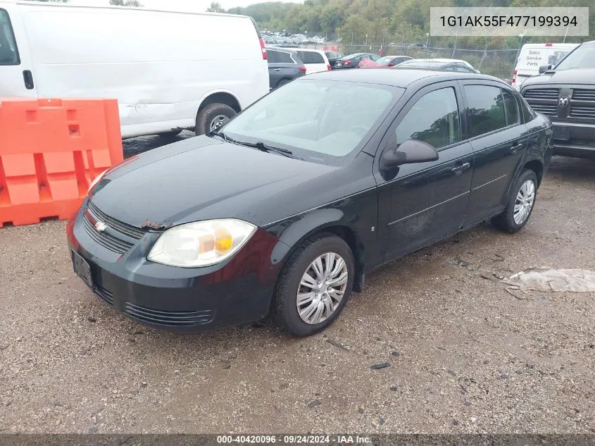 2007 Chevrolet Cobalt Ls VIN: 1G1AK55F477199394 Lot: 40420096