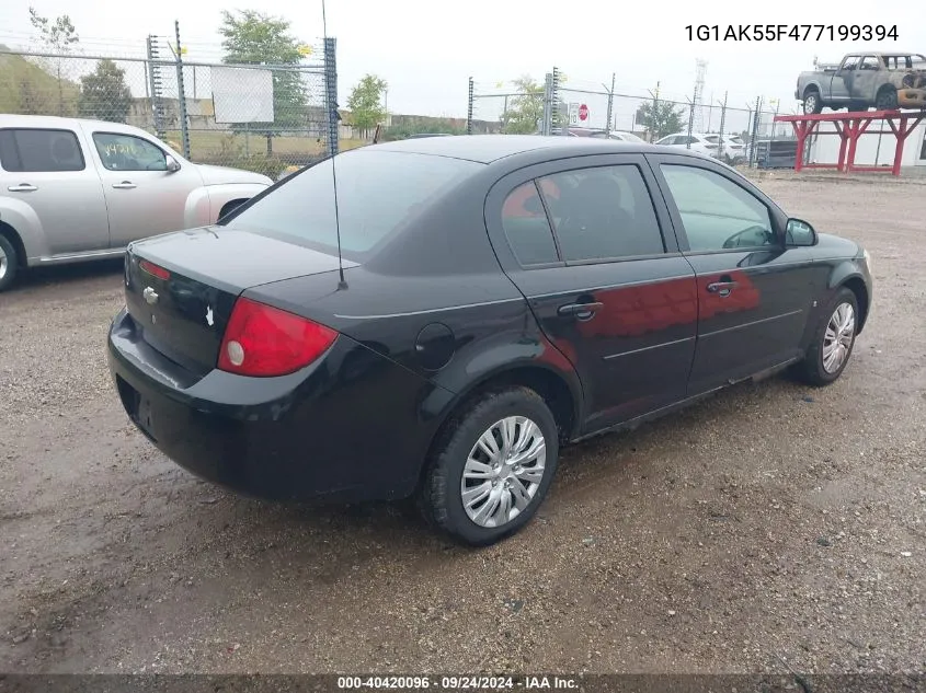 2007 Chevrolet Cobalt Ls VIN: 1G1AK55F477199394 Lot: 40420096