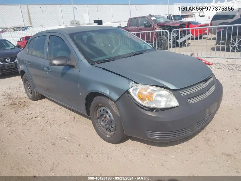 2007 Chevrolet Cobalt Ls VIN: 1G1AK55F977375856 Lot: 40426168